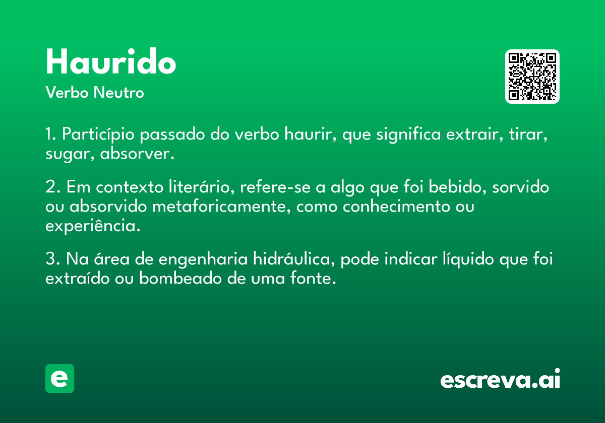 haurido