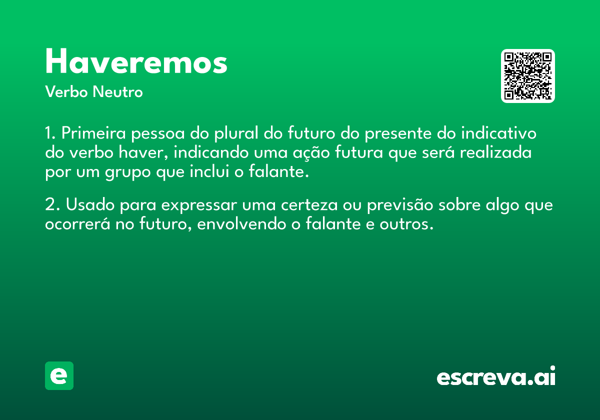haveremos