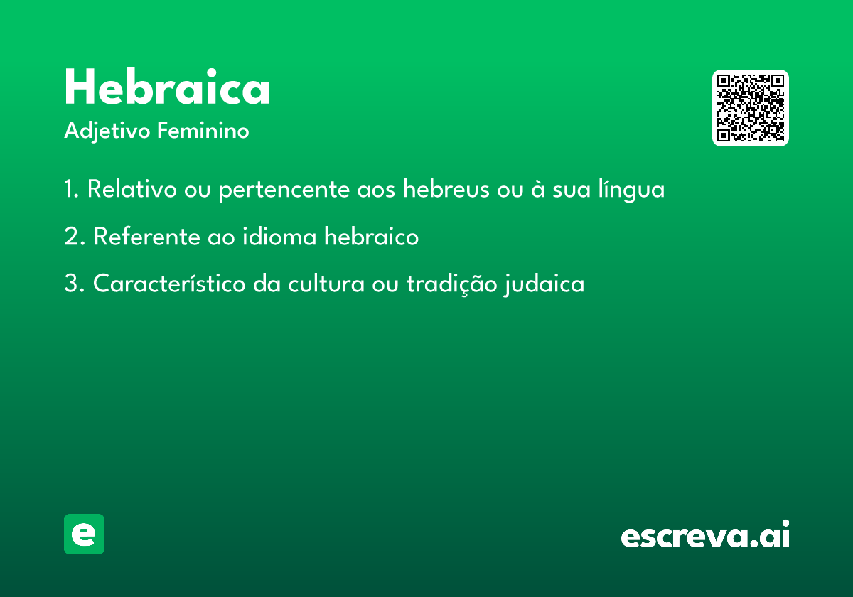 hebraica