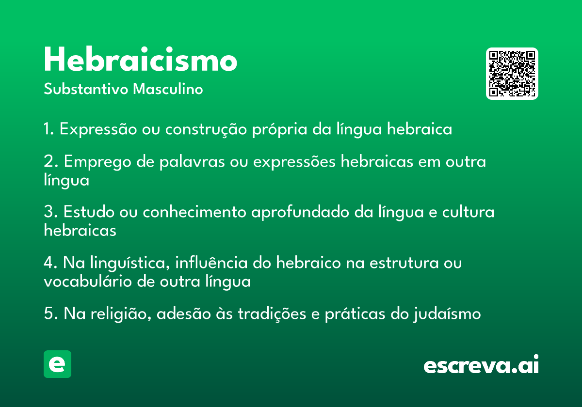 hebraicismo