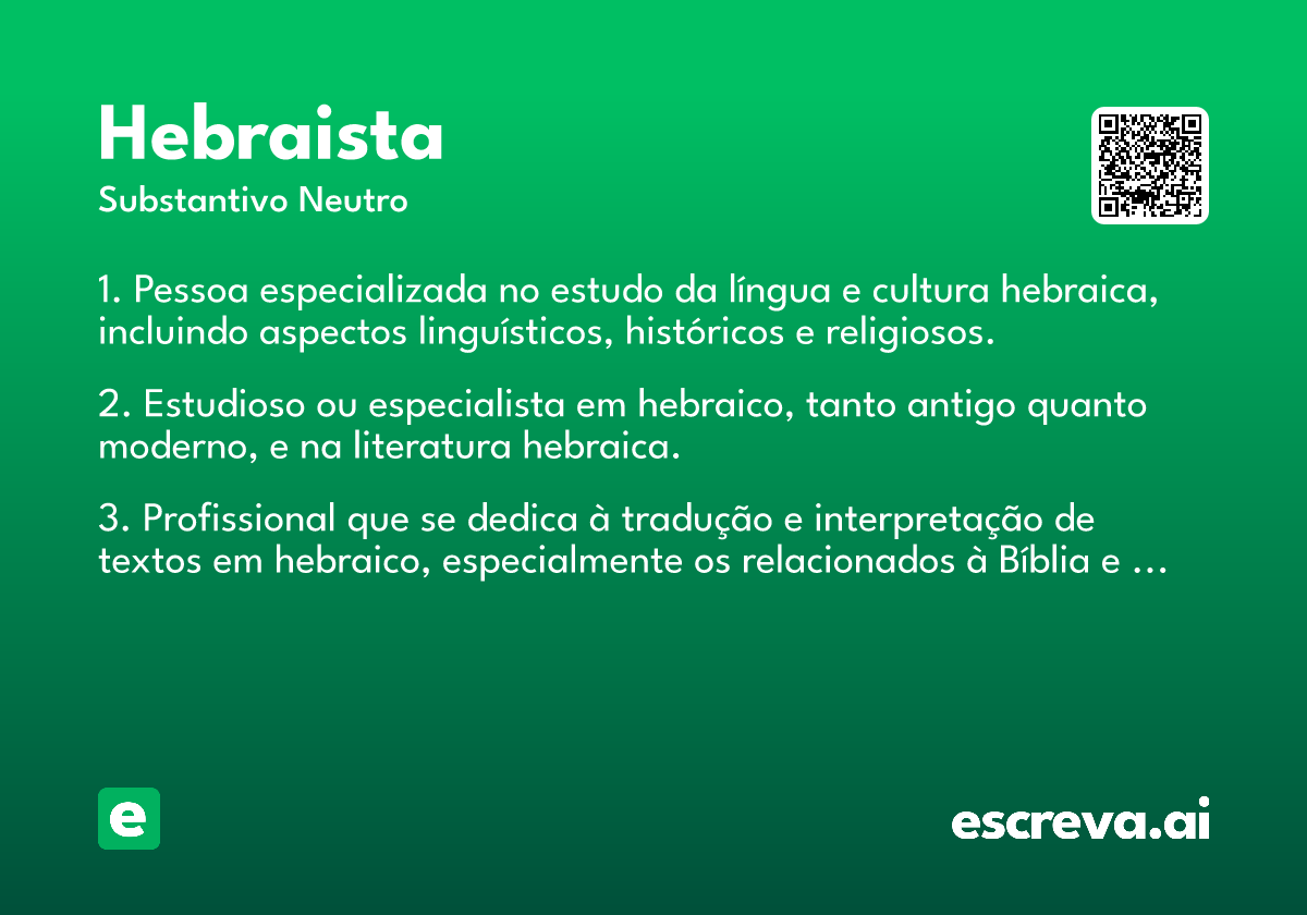 hebraista
