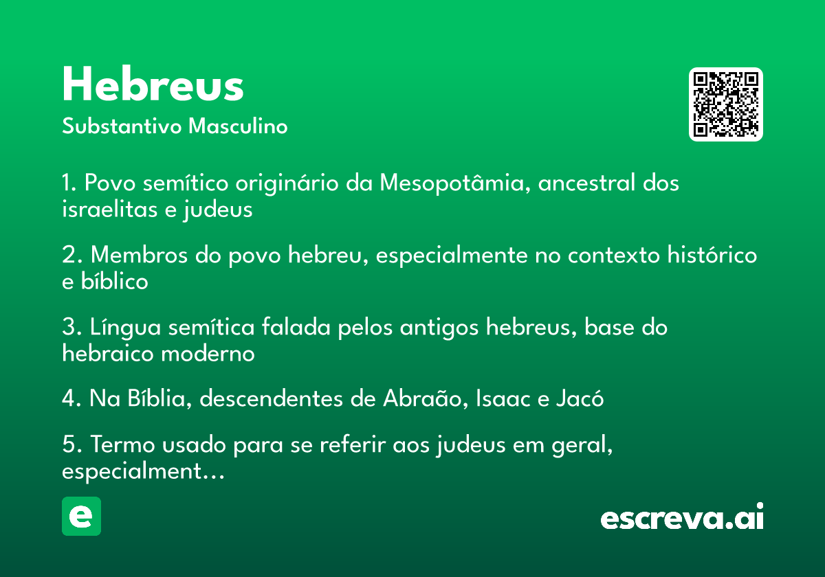 hebreus