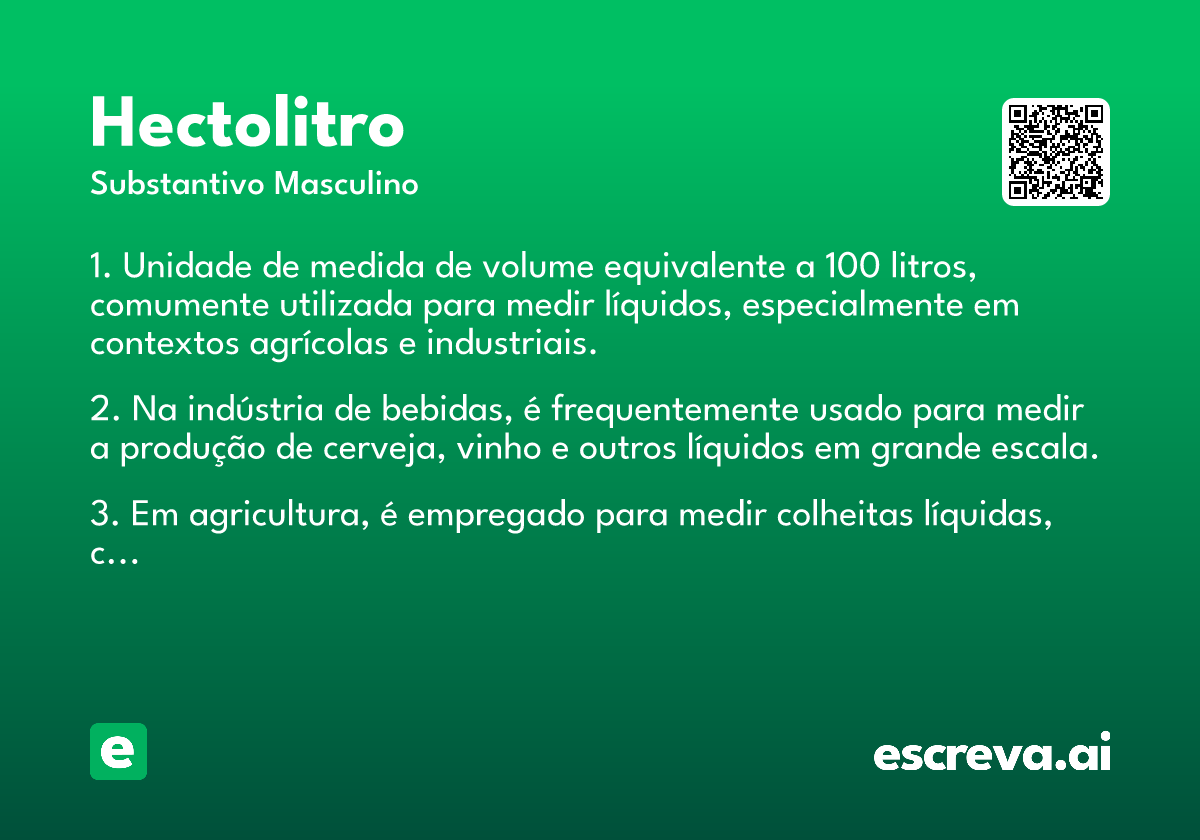 hectolitro