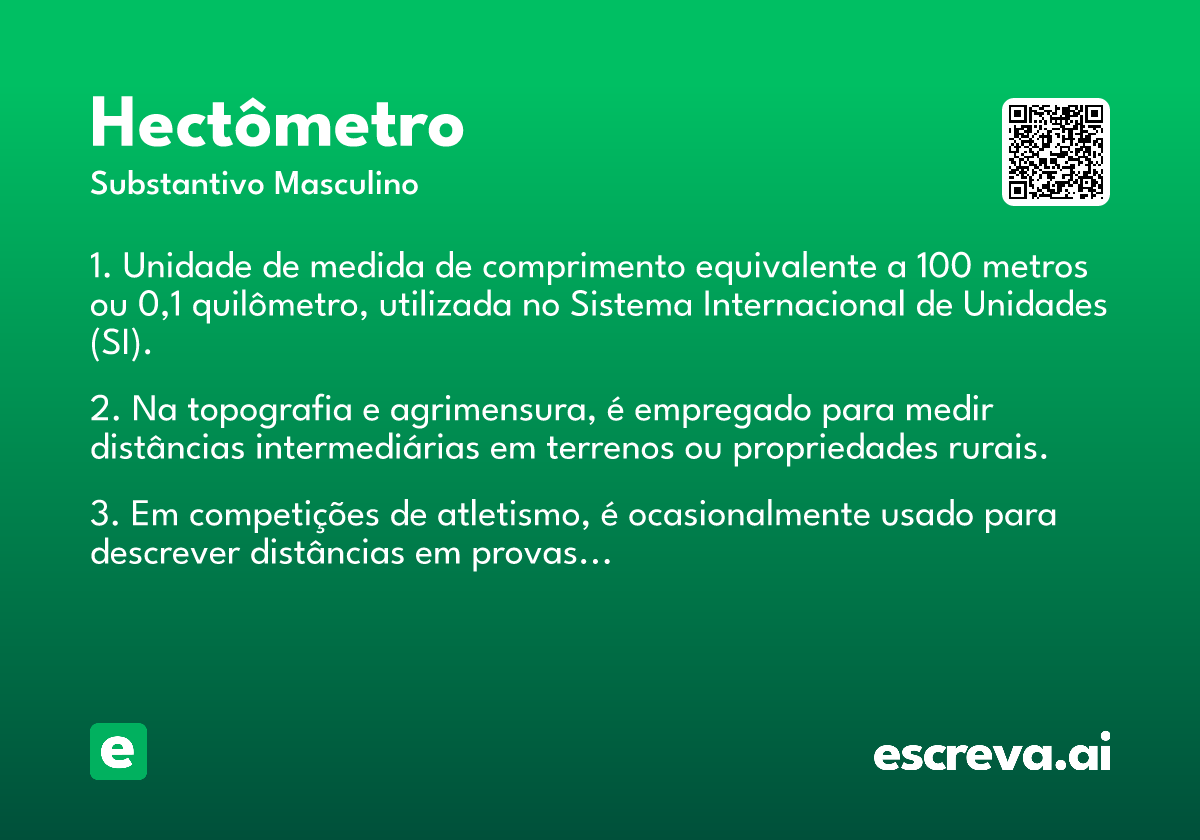 hectômetro