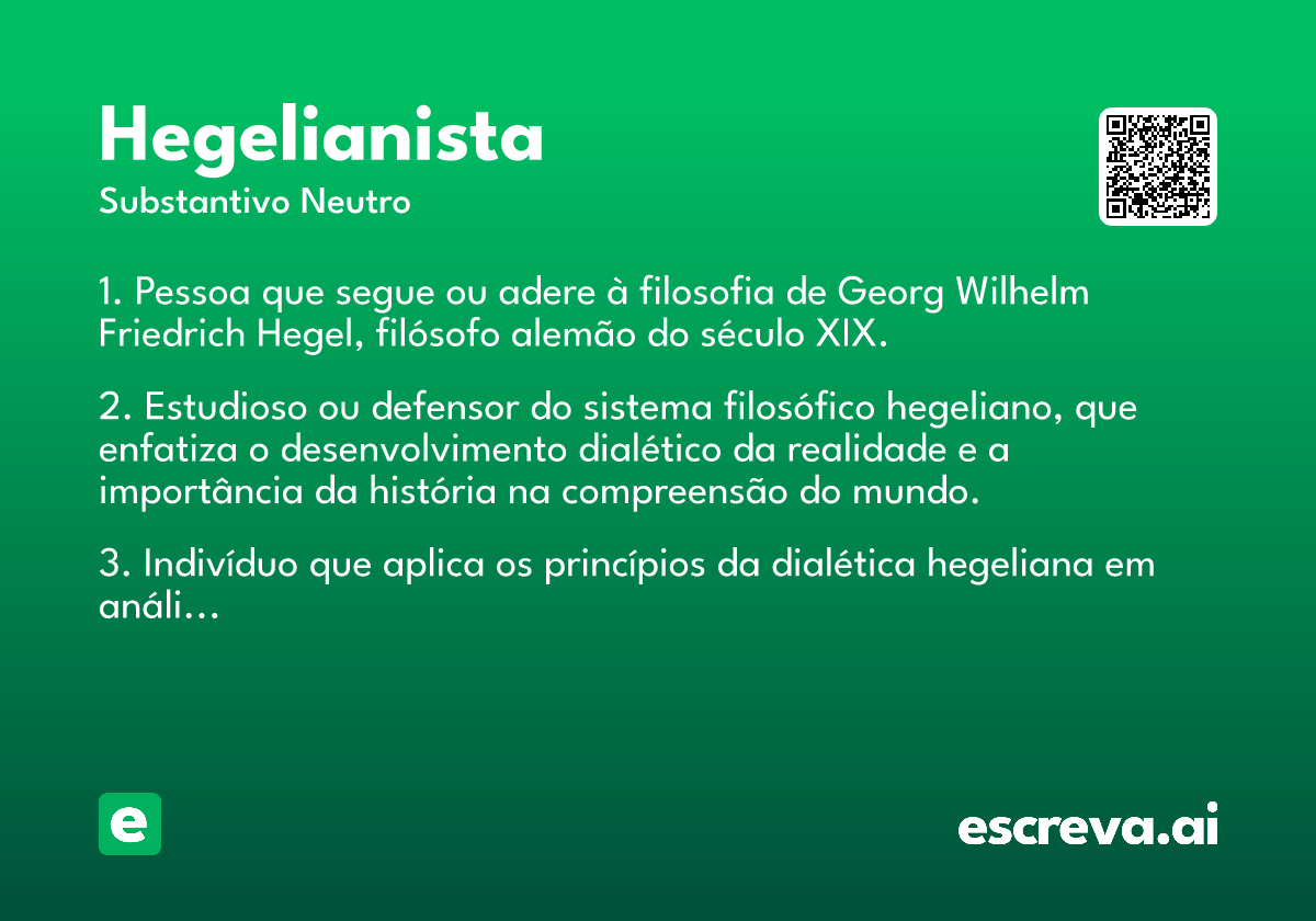 hegelianista