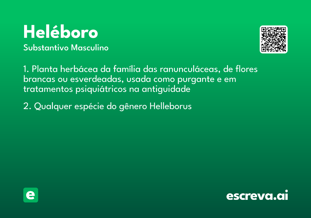 heléboro