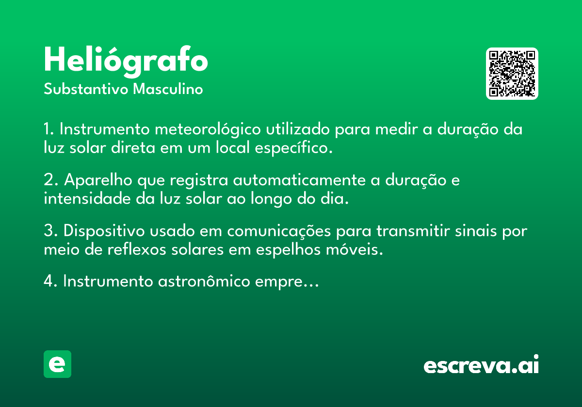 heliógrafo