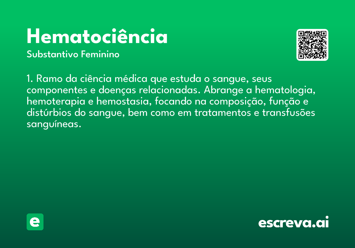 hematociência