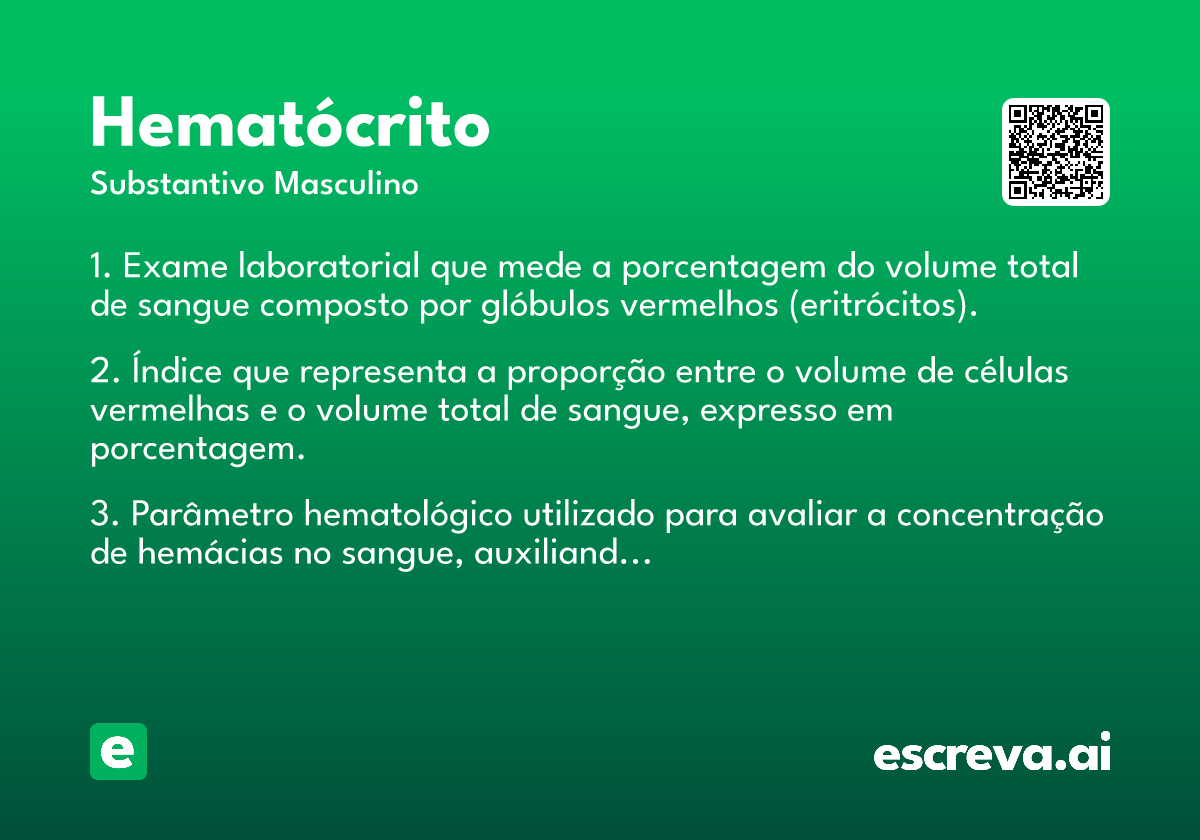 hematócrito
