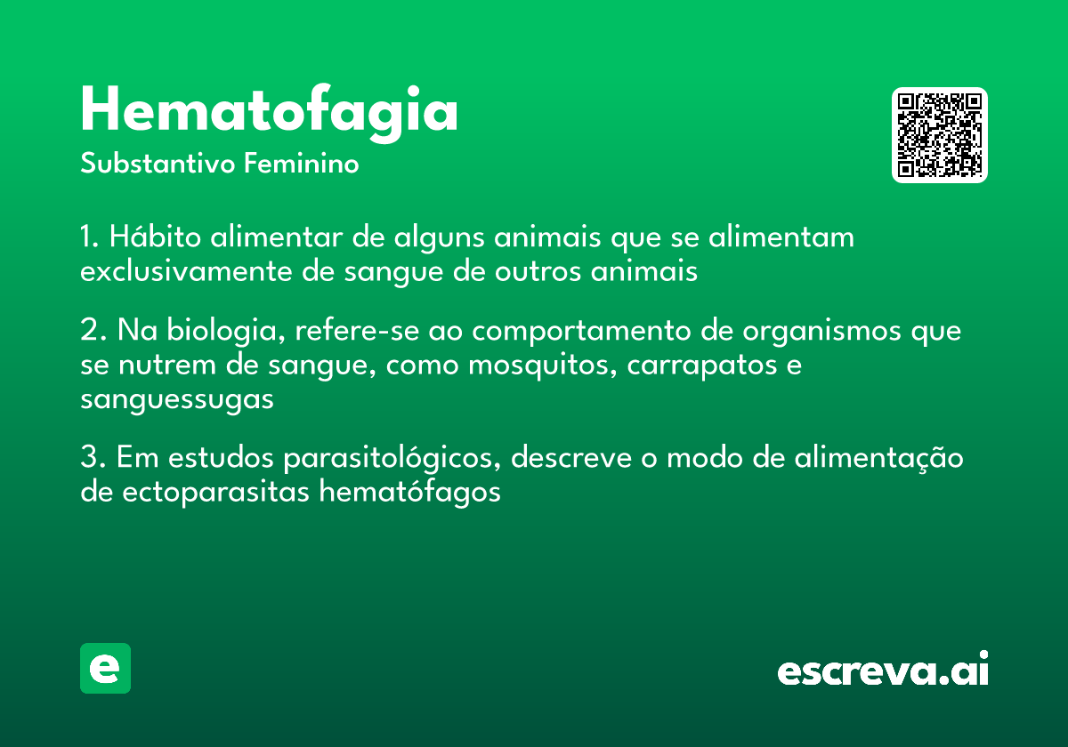 hematofagia