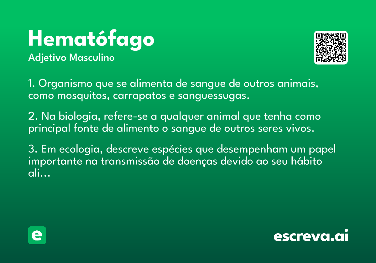 hematófago