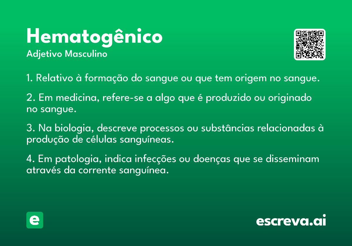 hematogênico