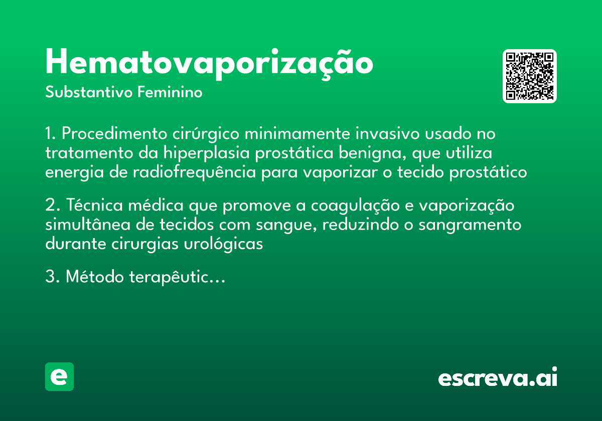 hematovaporização