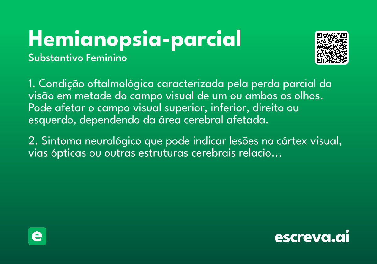hemianopsia-parcial