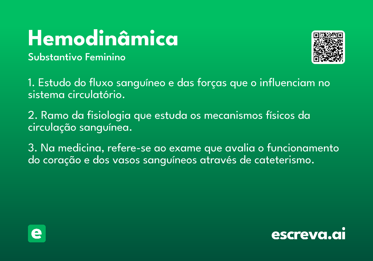 hemodinâmica