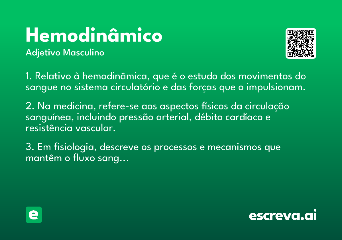 hemodinâmico