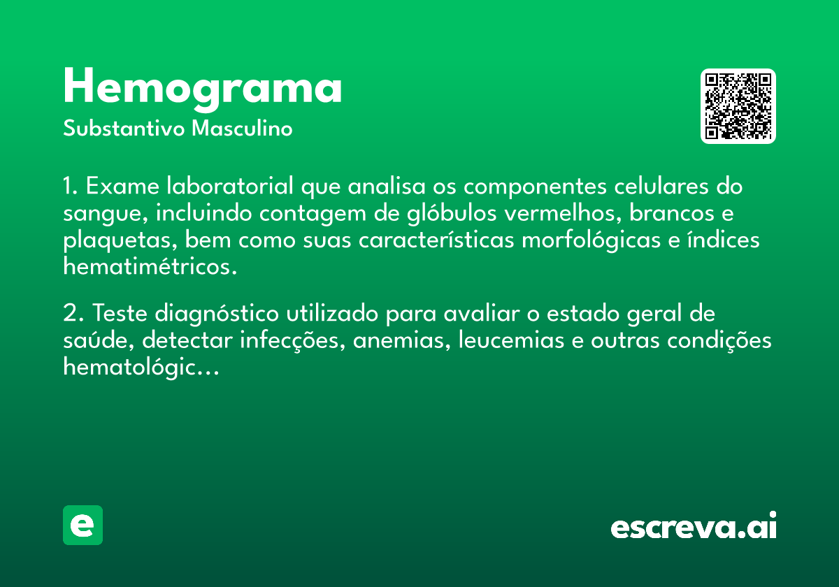 hemograma