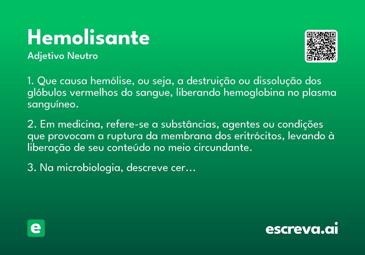 hemolisante