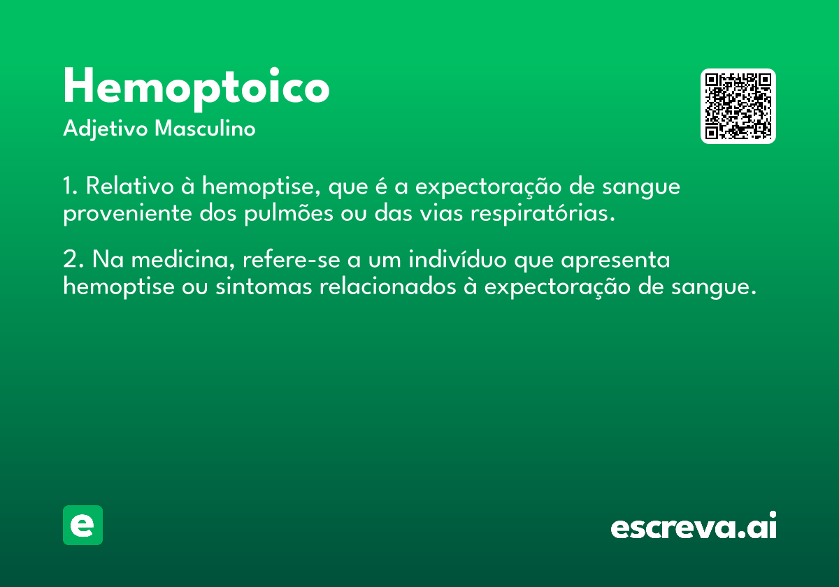 hemoptoico