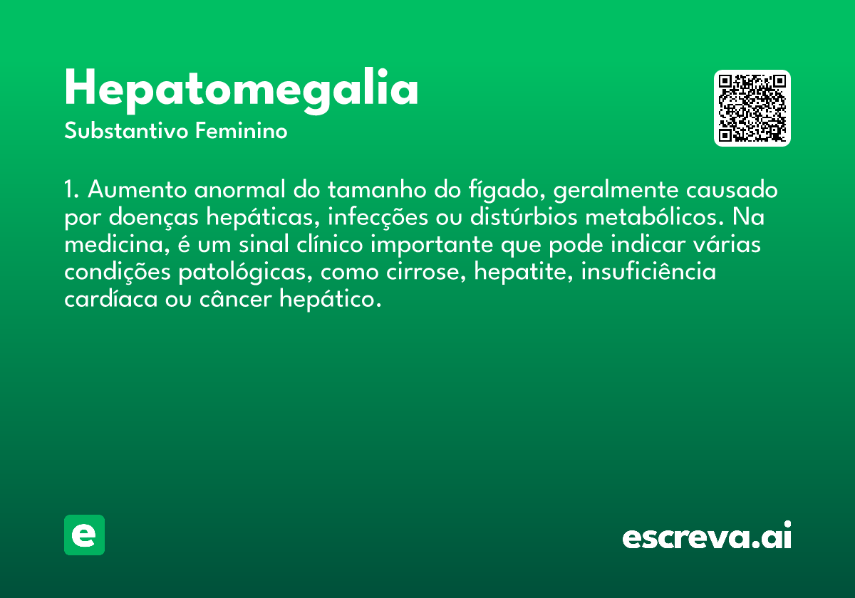 hepatomegalia
