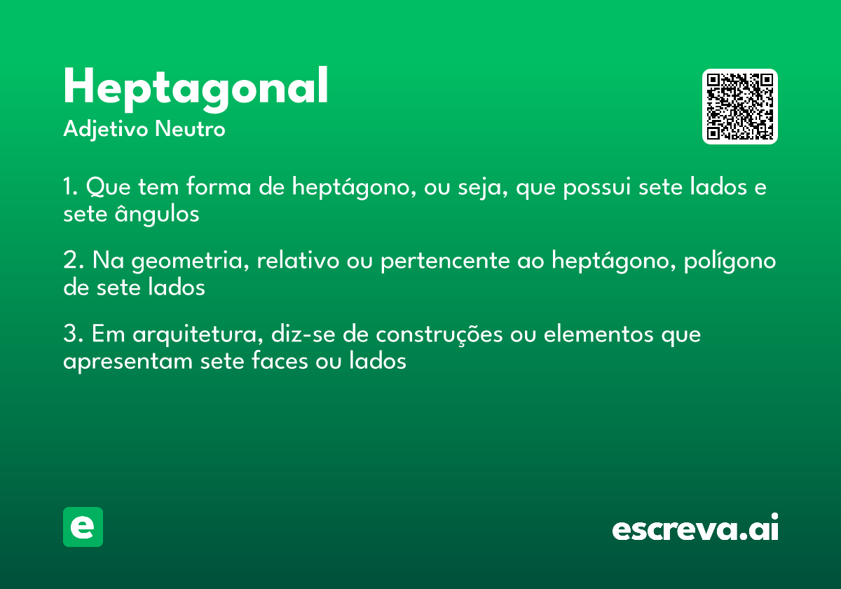 heptagonal