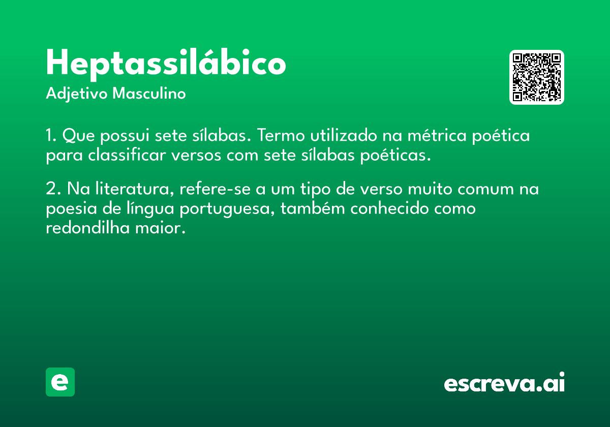 heptassilábico