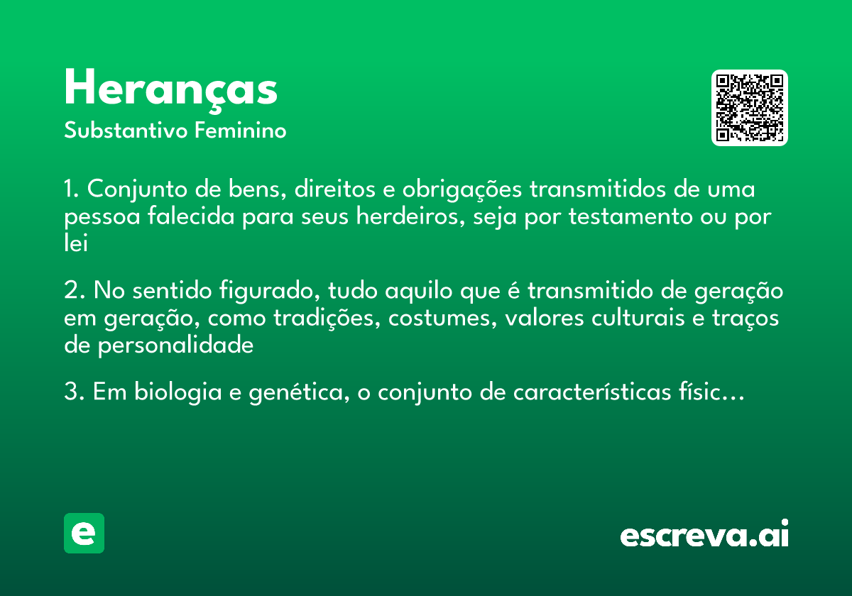 heranças