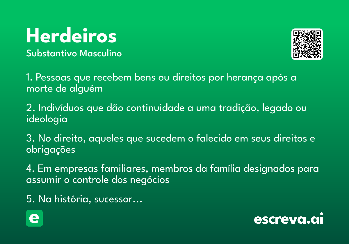 herdeiros