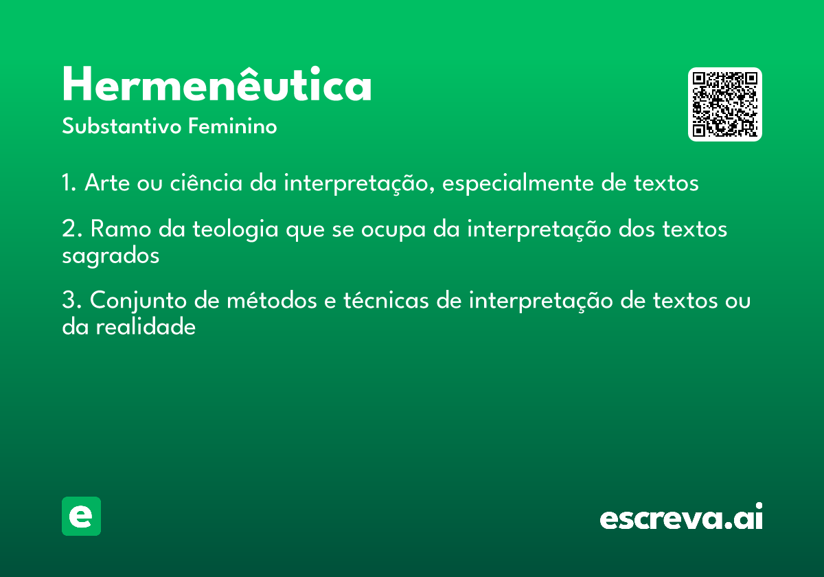 hermenêutica