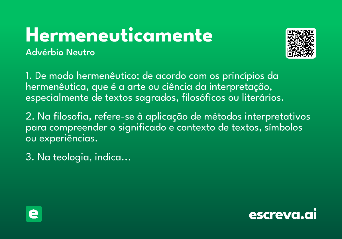 hermeneuticamente