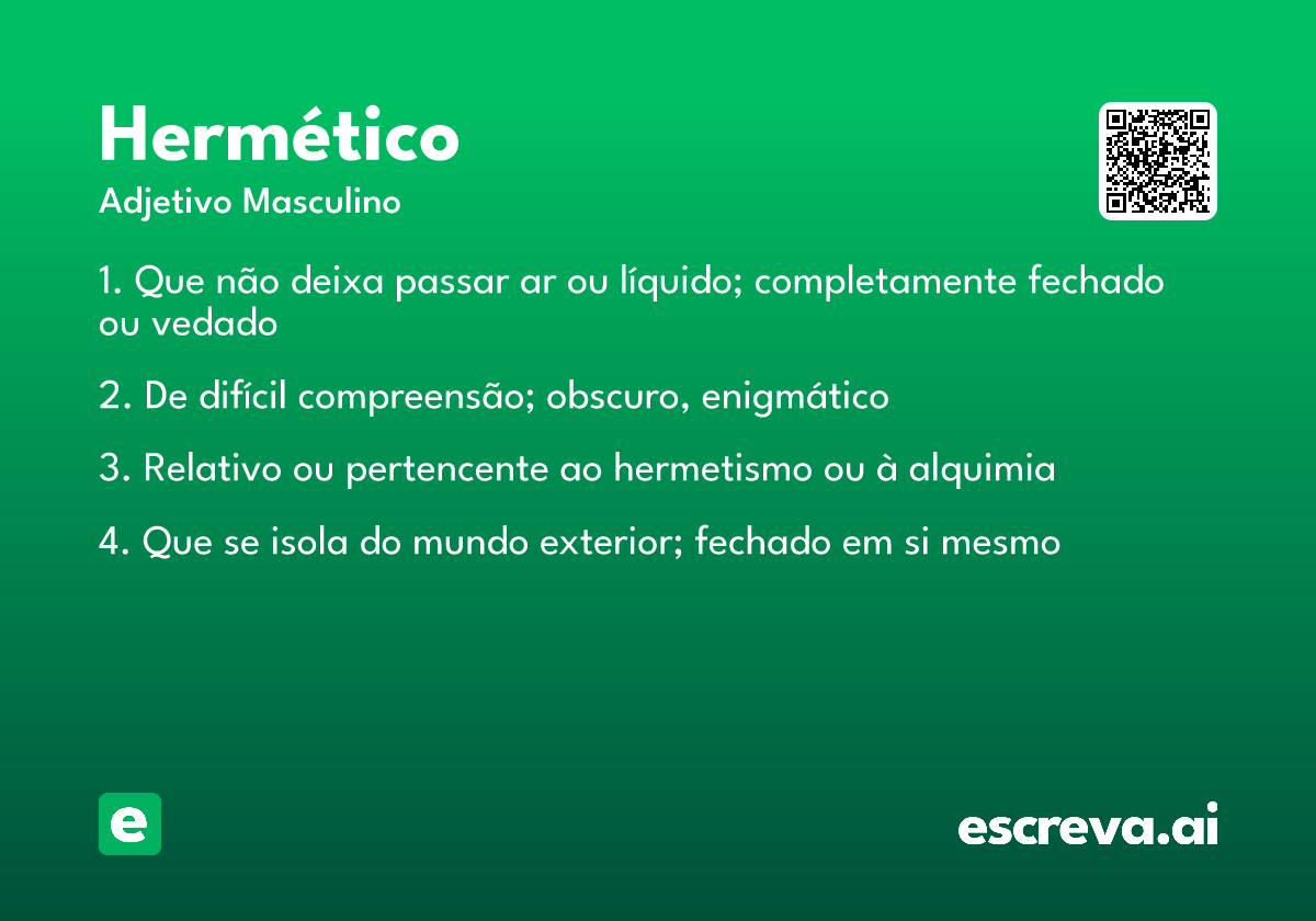 hermético
