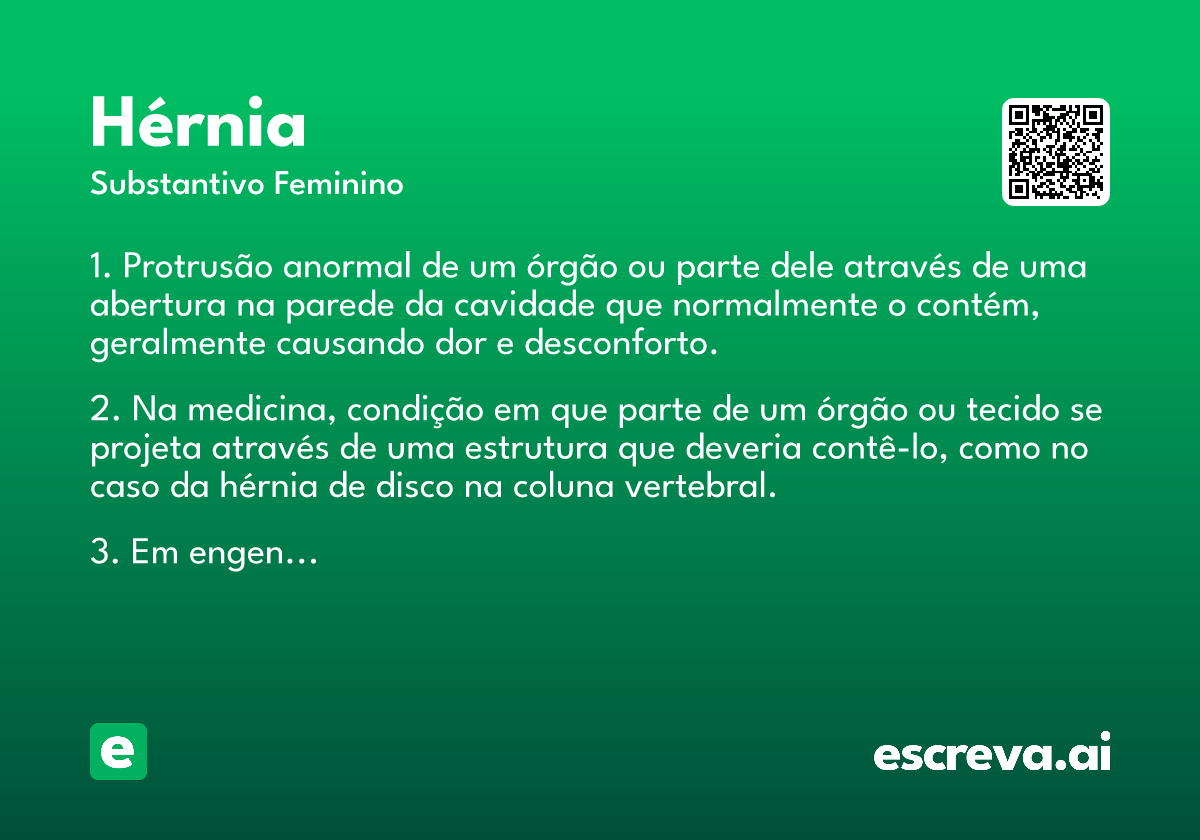 hérnia