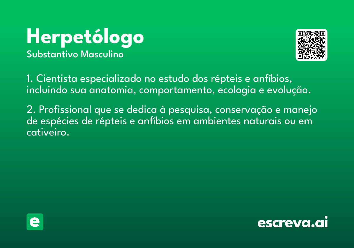 herpetólogo