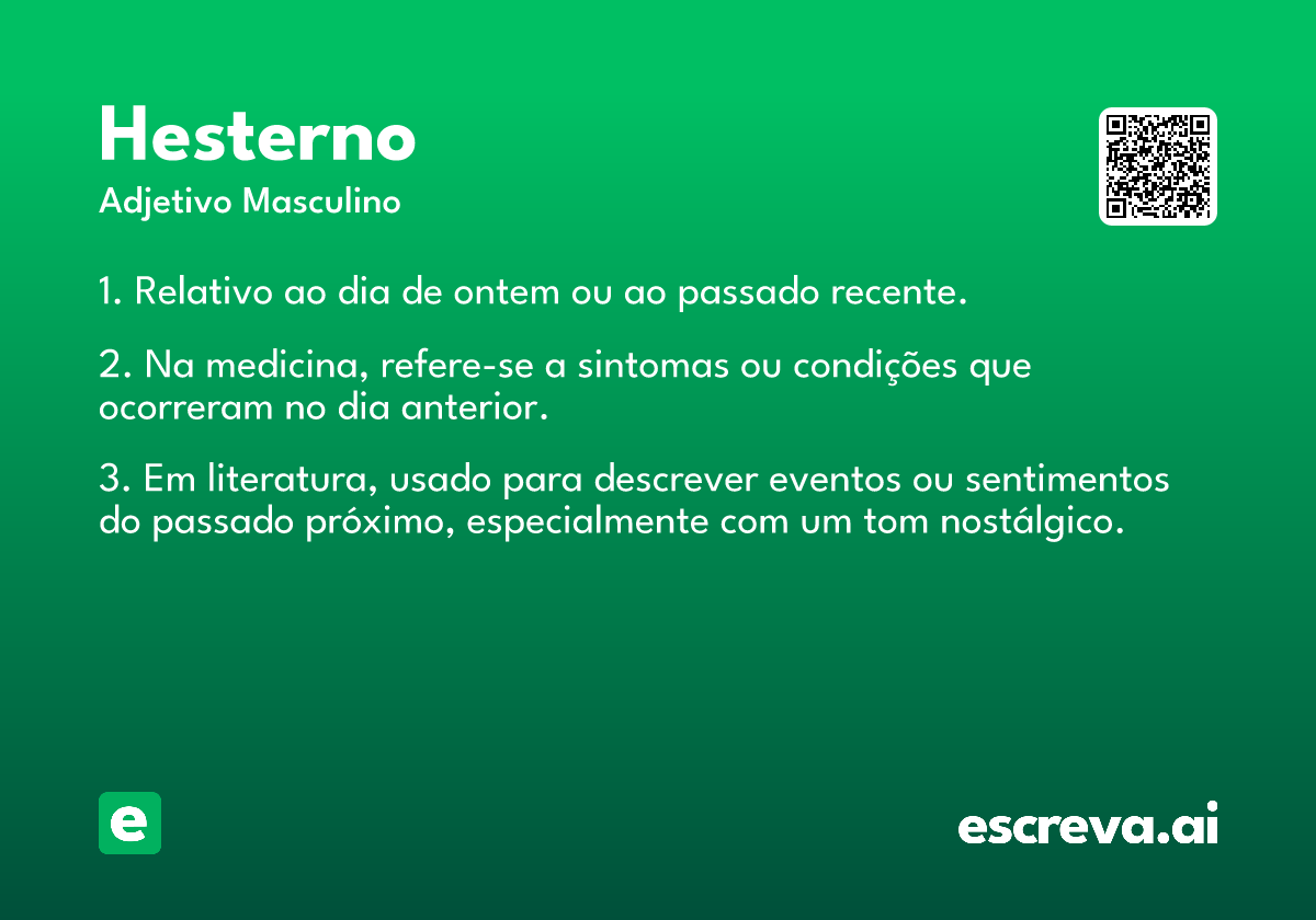 hesterno