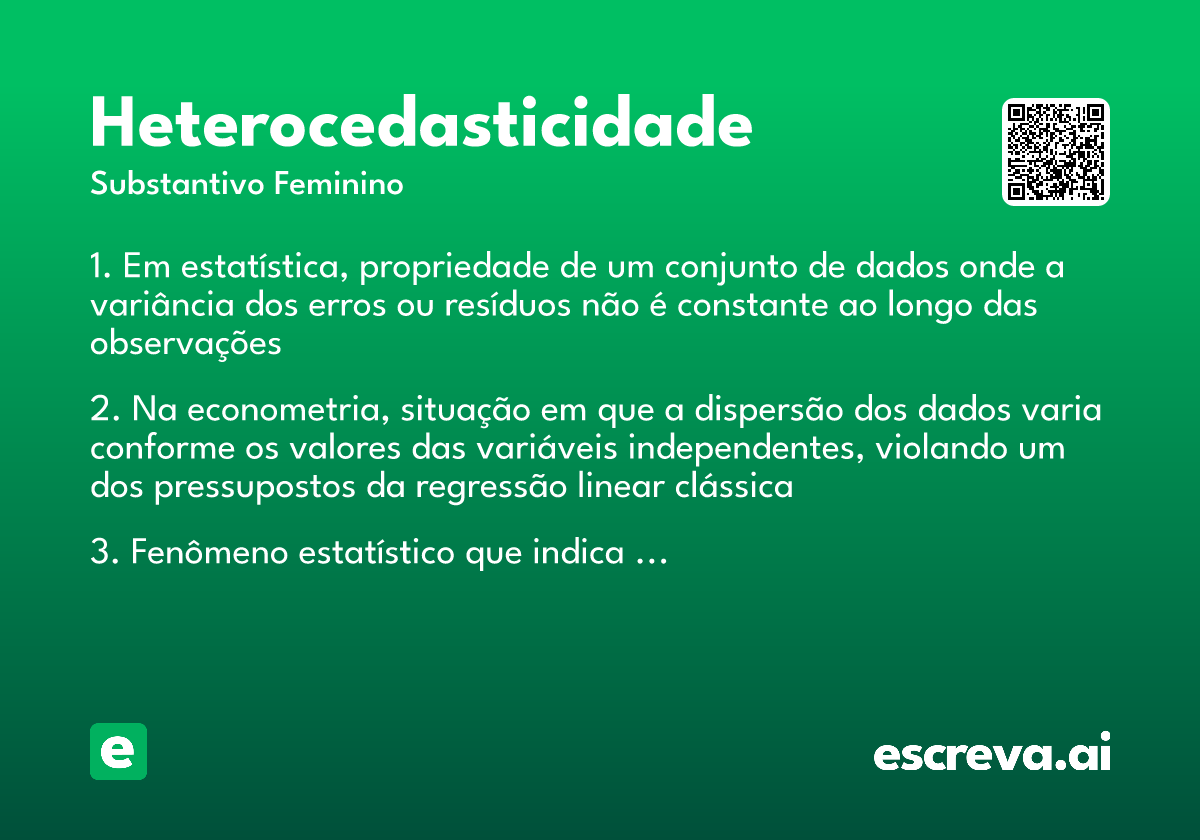 heterocedasticidade