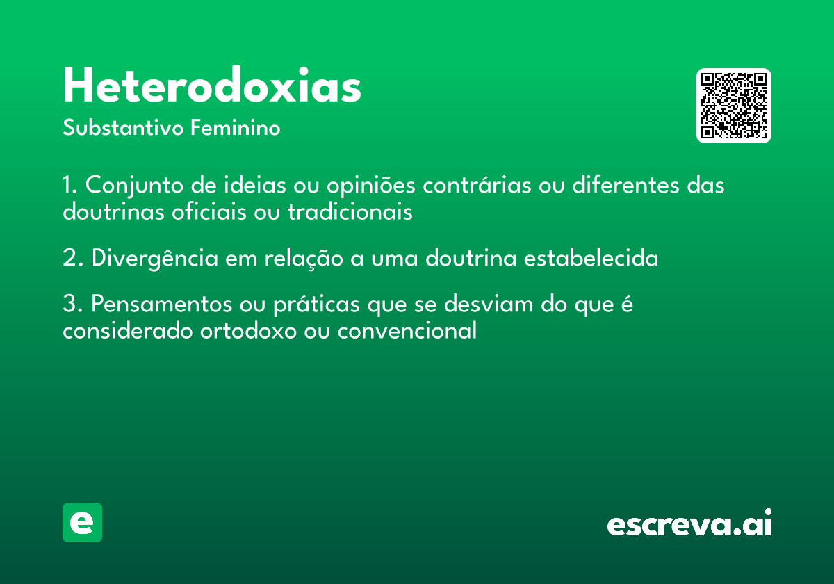 heterodoxias