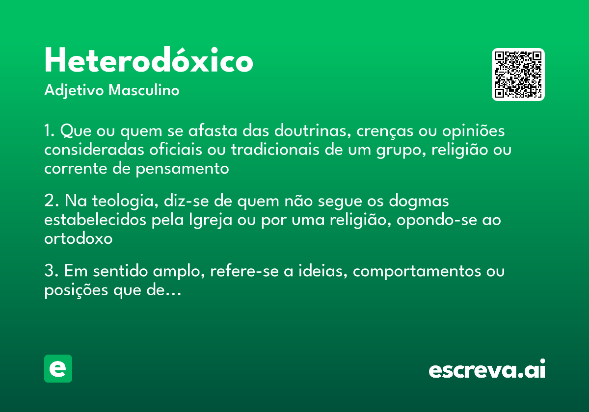 heterodóxico
