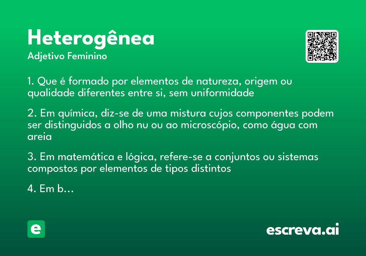 heterogênea