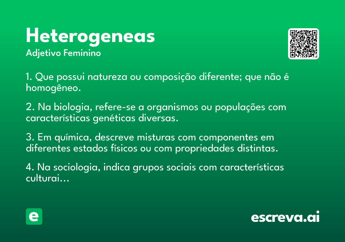 heterogeneas