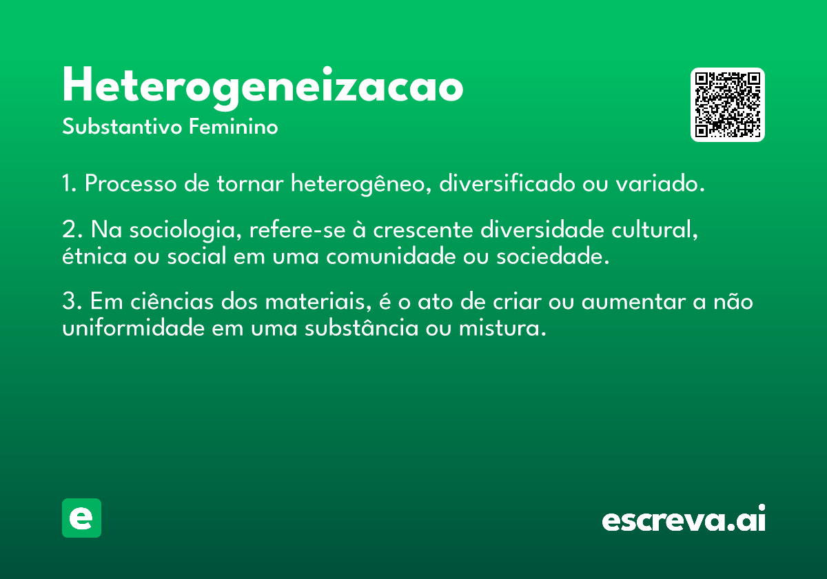 heterogeneizacao