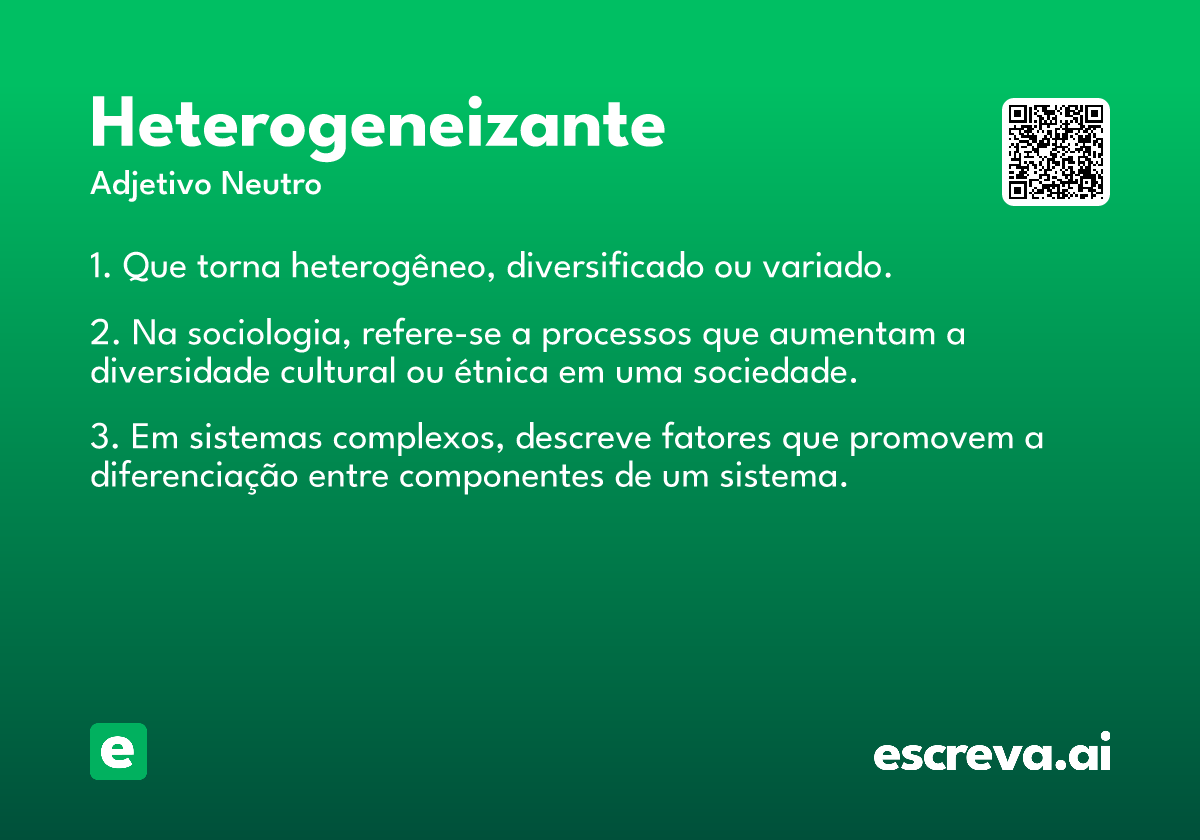 heterogeneizante