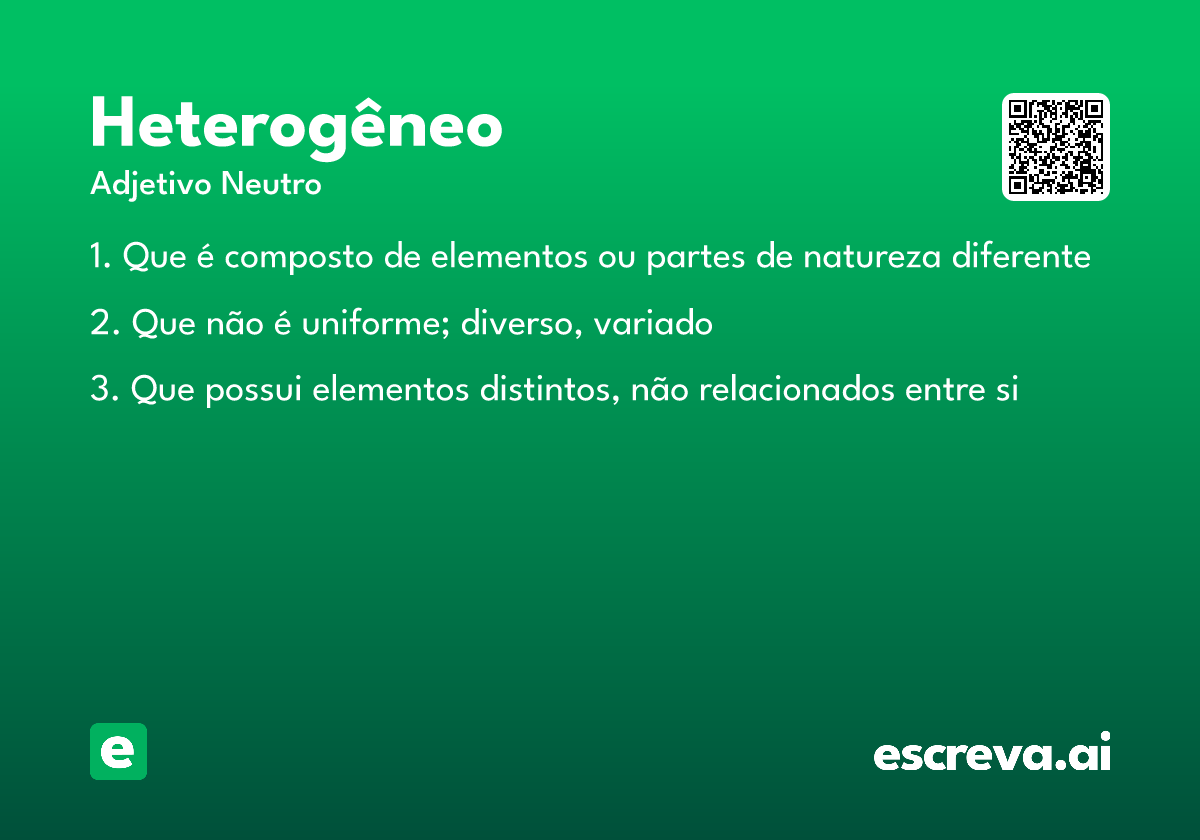 heterogêneo