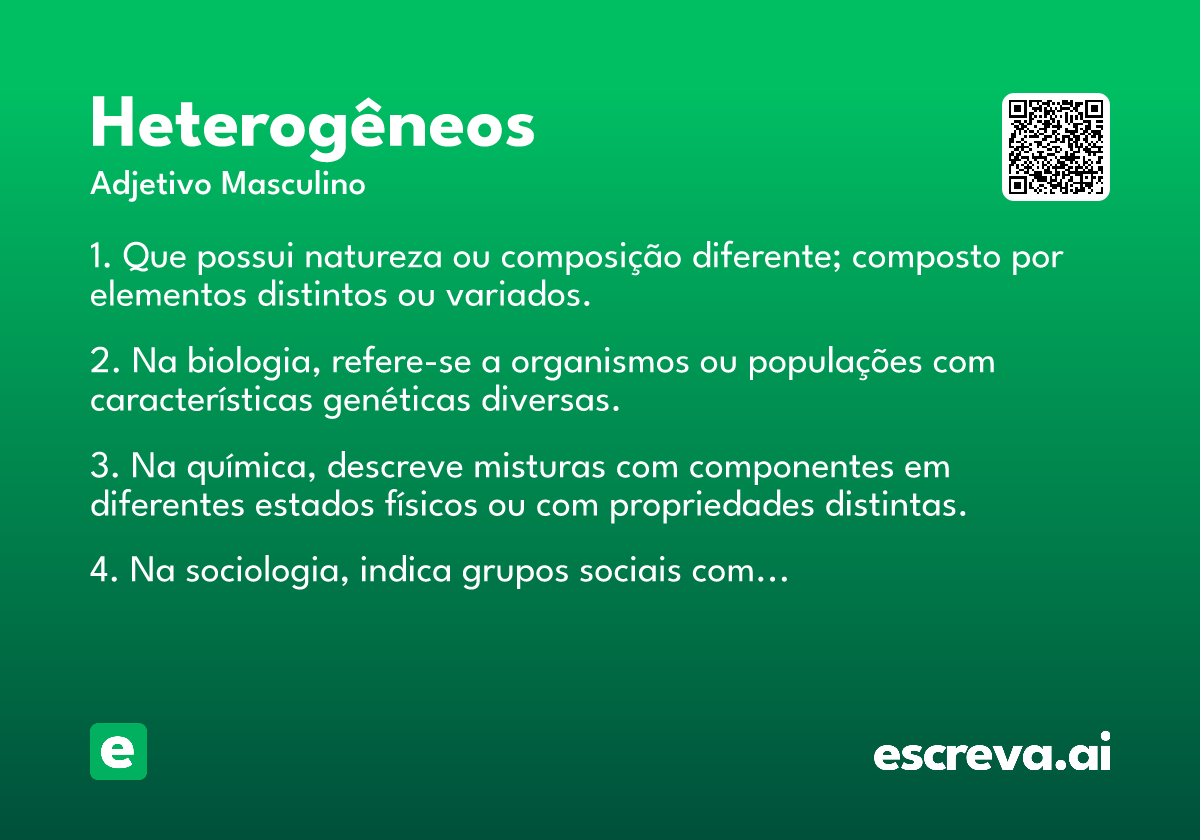 heterogêneos