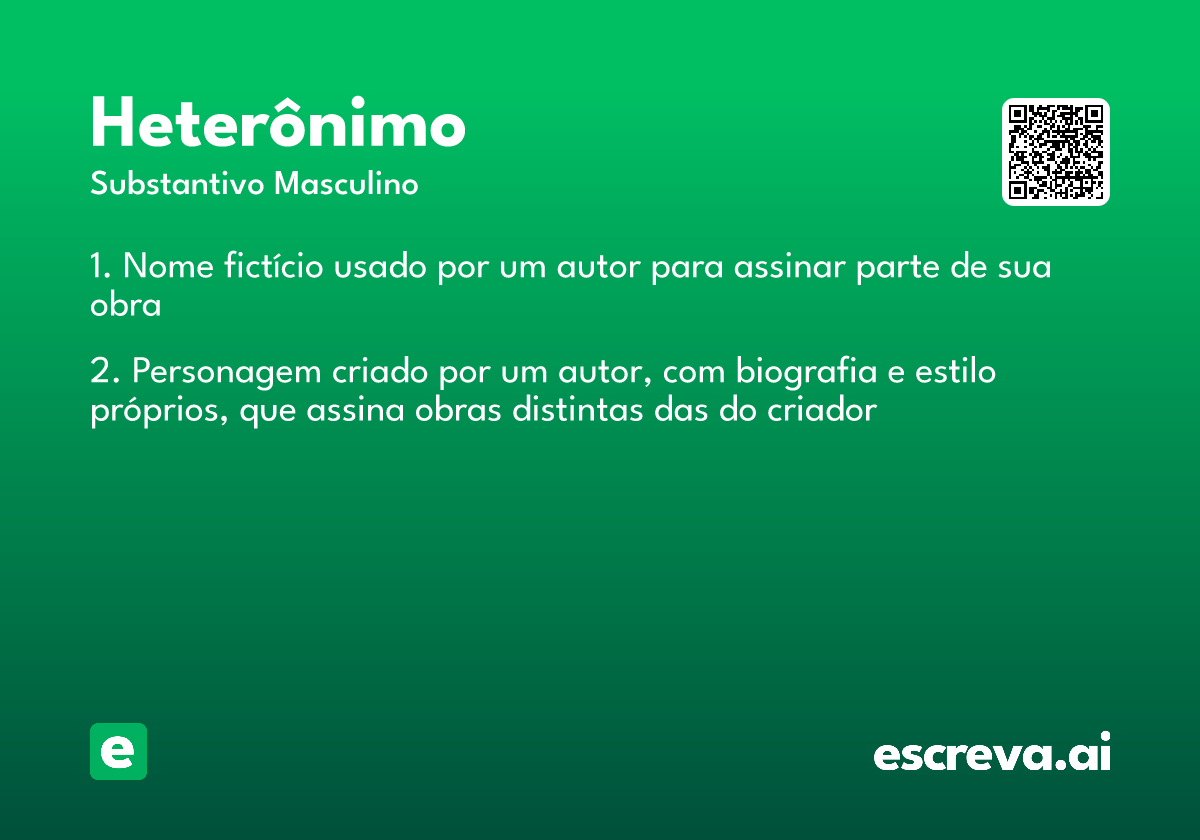 heterônimo