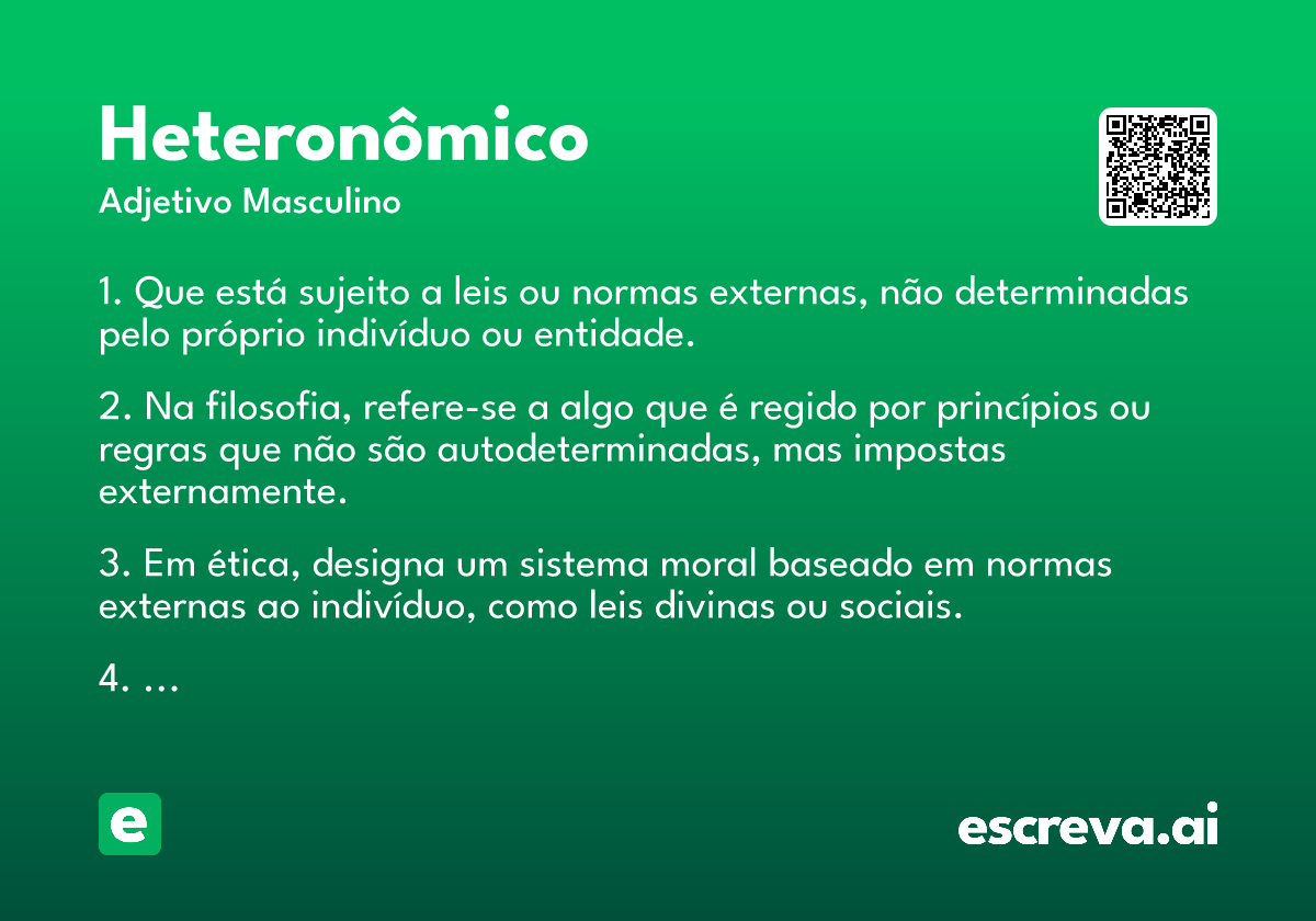 heteronômico