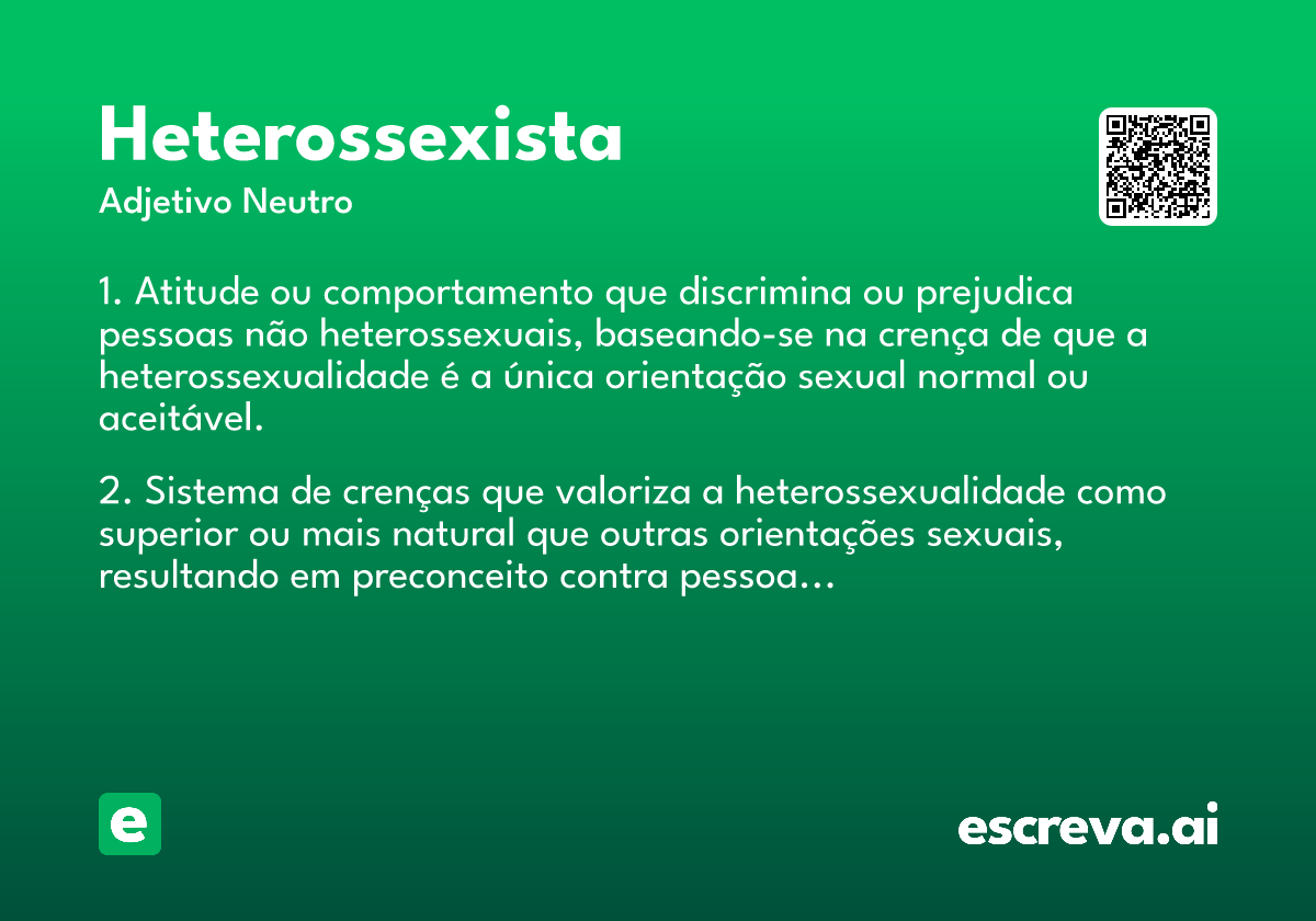 heterossexista