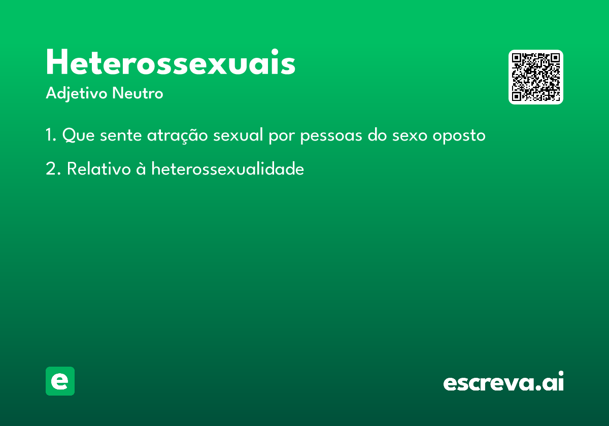 heterossexuais