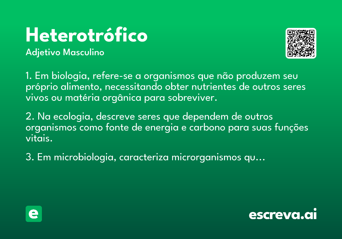 heterotrófico