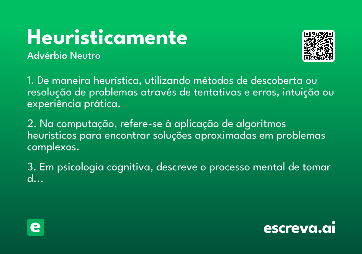 heuristicamente