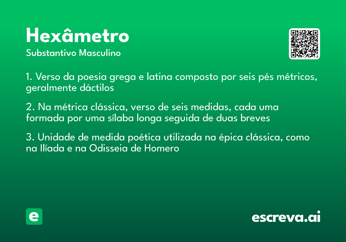 hexâmetro
